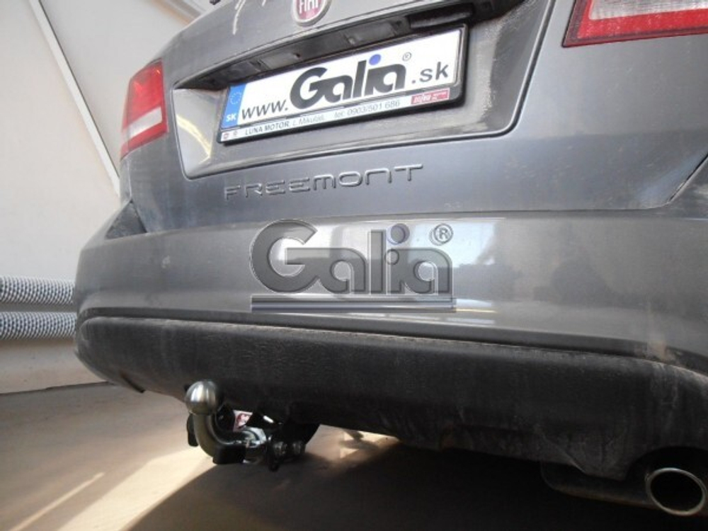 Фаркоп оцинкованный Galia D042C для Dodge Journey 2008-, FIAT Freemont 2011-(паспорт и сертификат в комплекте)(без электрики)