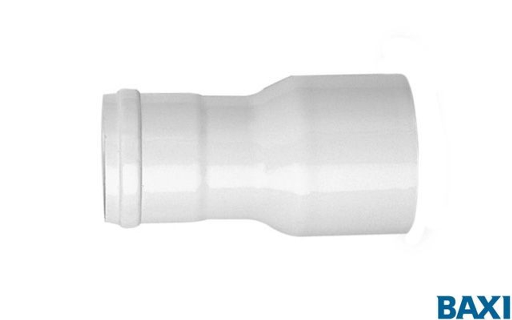 Переходник из полипропилена, диам. 80 / диам. 60 мм, HT (KHG71407561)