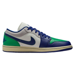 Баскетбольные кроссовки Air Jordan 1 Low Navy Green Shoes