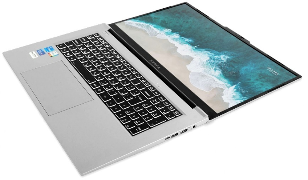 Ноутбук  Nerpa Caspica I552-17 17.3 ", Core i5, 16 Гб RAM, 256 Гб SSD, Iris Xe Graphics, Серый