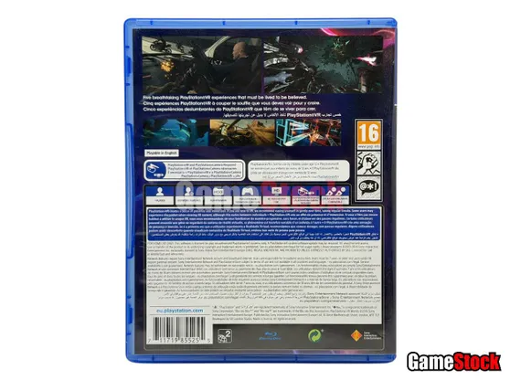 PS4 PlayStation VR Worlds (только для PS VR) (Б/У, Полностью на русском языке, CUSA-01690)