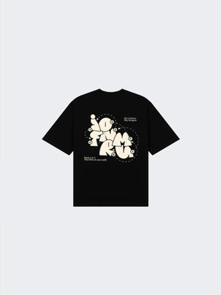 Футболка UNIFORM Heavy Rebus, Черный