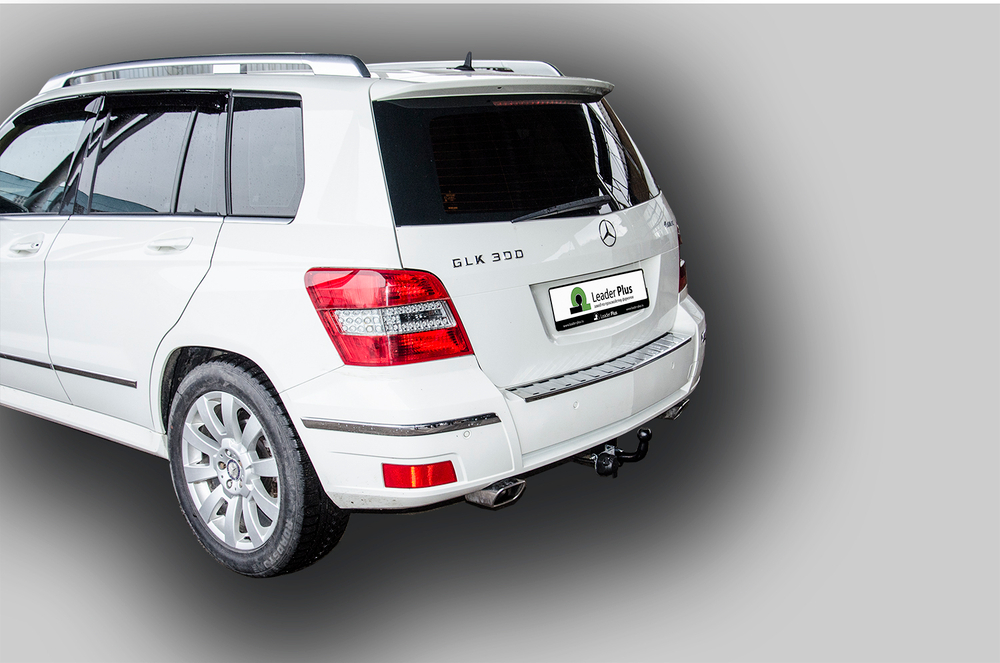 Фаркоп(прицепное) Лидер-Плюс для MERSEDES GLK 2008-2015 (паспорт и сертификат в комплекте)(без электрики)M209-A