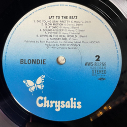 Винтажная виниловая пластинка LP Blondie Eat To The Beat (Japan 1979) (Obi) Heart Of Glass