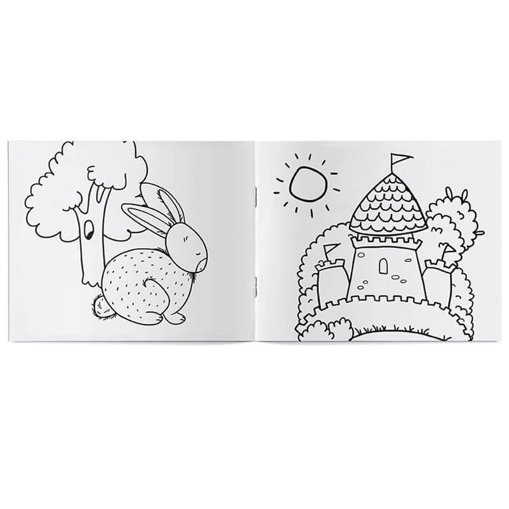 Раскраска «Кот в сапогах» для самых маленьких