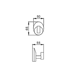 Крючок для ванной Haiba HB1605-1