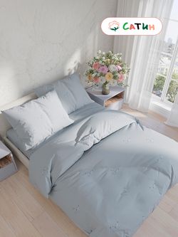 Простынь сатин Milky Garden "Yuanli (компаньон)" 240x215 см