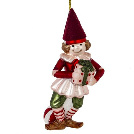 GAEM Украшение новогоднее "Гном", L7 W5,5 H17,5 см