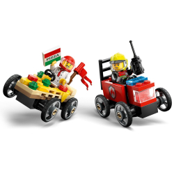 LEGO City / Гоночный набор: пицца против пожарной машины/ 60458