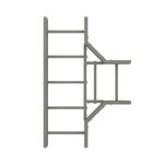 Ответвитель Т-образный горизонтальный 600x150, стеклопластик