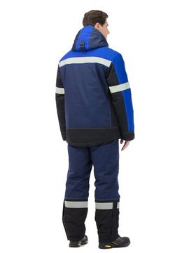 Костюм зимний "Виват NEW" брюки (синий/василек/черный)