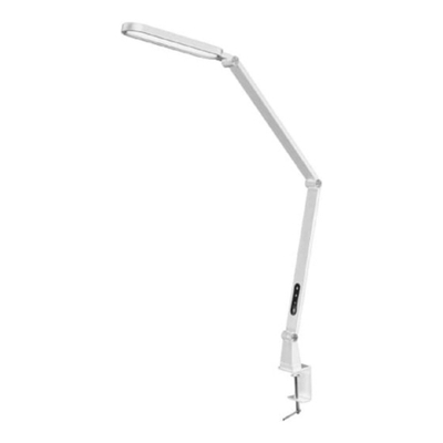 Светильник Camelion KD-860 C01 белый LED(Свет-к наст.,на струбц., 13Вт,230В,850лм,сенс.рег.ярк и цвет.темп.)