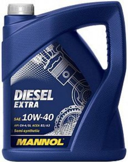 Моторное масло MANNOL Diesel Extra 10w40 5л