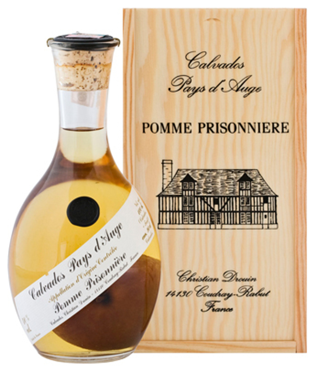 Кальвадос Christian Drouin Calvados Pays d'Auge Pomme Prisonniere п/уп (дерево), 1 л