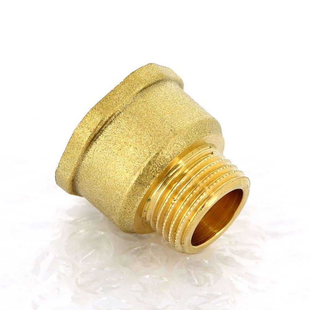 Переходник НВ 15x15 (1/2"-1/2") латунь