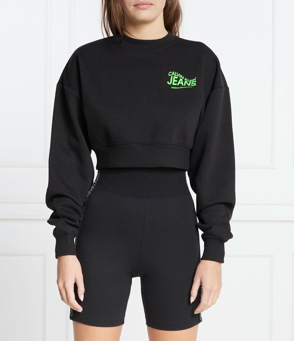 Худи MOTION LOGO CALVIN KLEIN JEANS - черный(J20J222227)