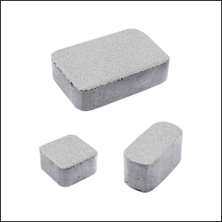 Тротуарная плитка КЛАССИКО гладкий БЕЛЫЙ, комплект из 3 видов плит Б.1.КО.6