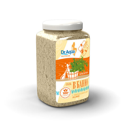 Соль морская природная Шалфей 850гр