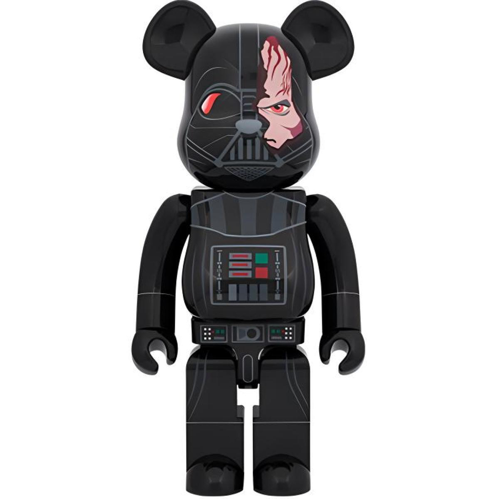Дизайнерские игрушки BE@RBRICK 1000% DARTH VADER(TM) DAMAGE Ver.(OBI-WAN KENOBI Ver.), BE@RBRICK-2311-0056