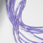 Перламутр морских ракушек, оттенок "Лиловый", трубочки 4*14мм