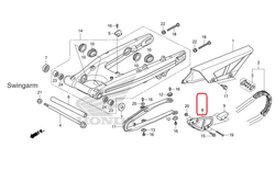 52146-KV6-010. GUIDE, CHAIN
