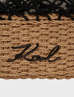Сумка с органайзером KARL LAGERFELD K/Signature Makrame Beach Bag