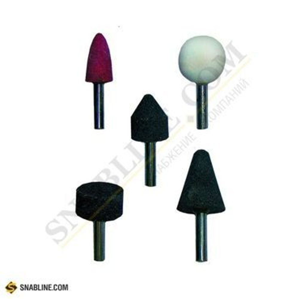 Набор БИБЕР абразивный 5шт камней для для дрели70701