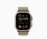 Apple Watch Ultra 2 49mm Olive Alpine Titanium Loop
