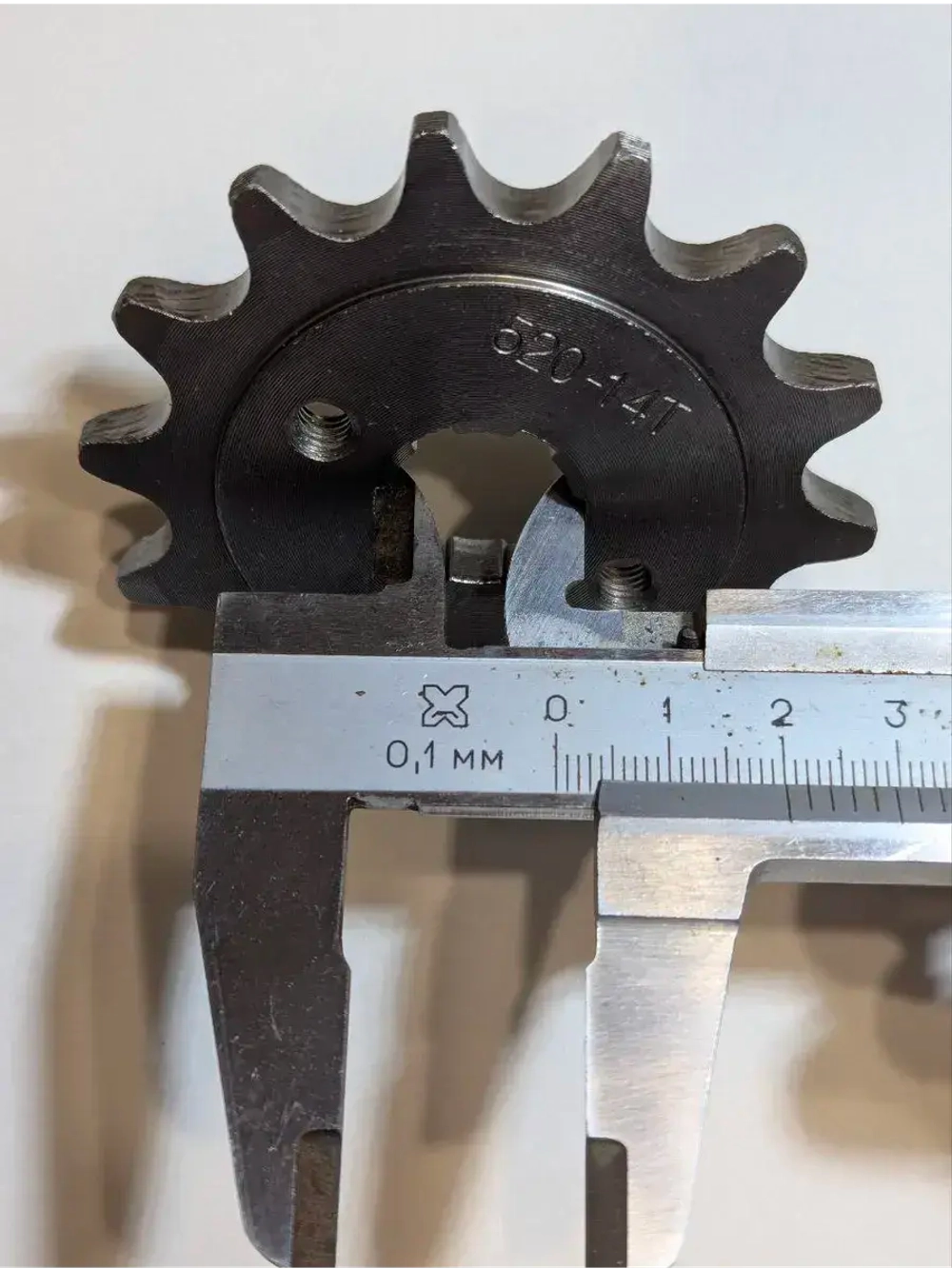 Звезда ведущая для эндуро, квадроцикла (520-14Т) 20мм сталь