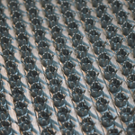 Коврик 45*60см "Травка" щетинистое покрытие, серый