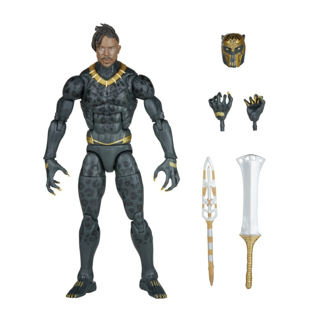 Hasbro Marvel Legends Black Panther - Фигурка Killmonger 15 см F5973