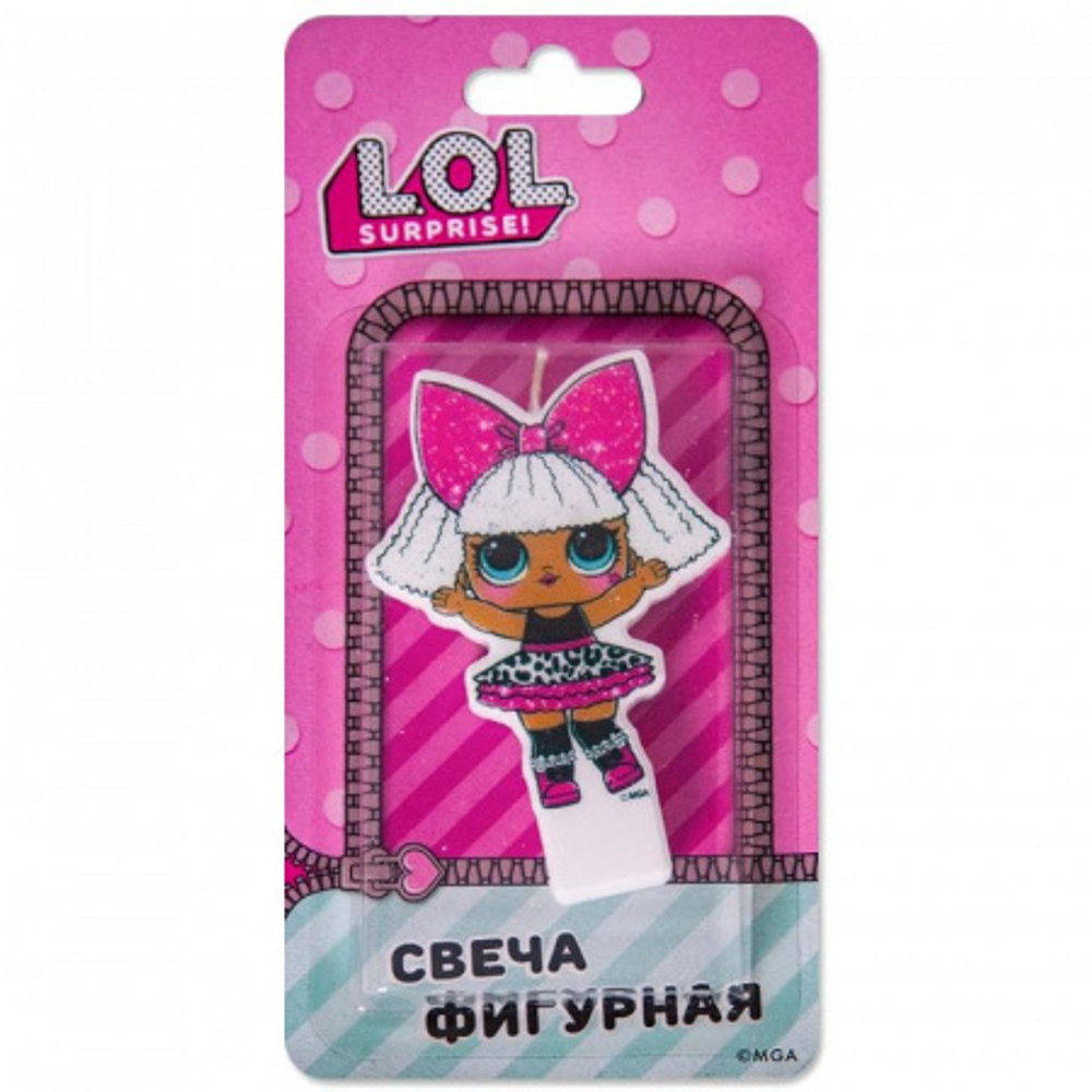 Свеча в торт, Кукла Лол