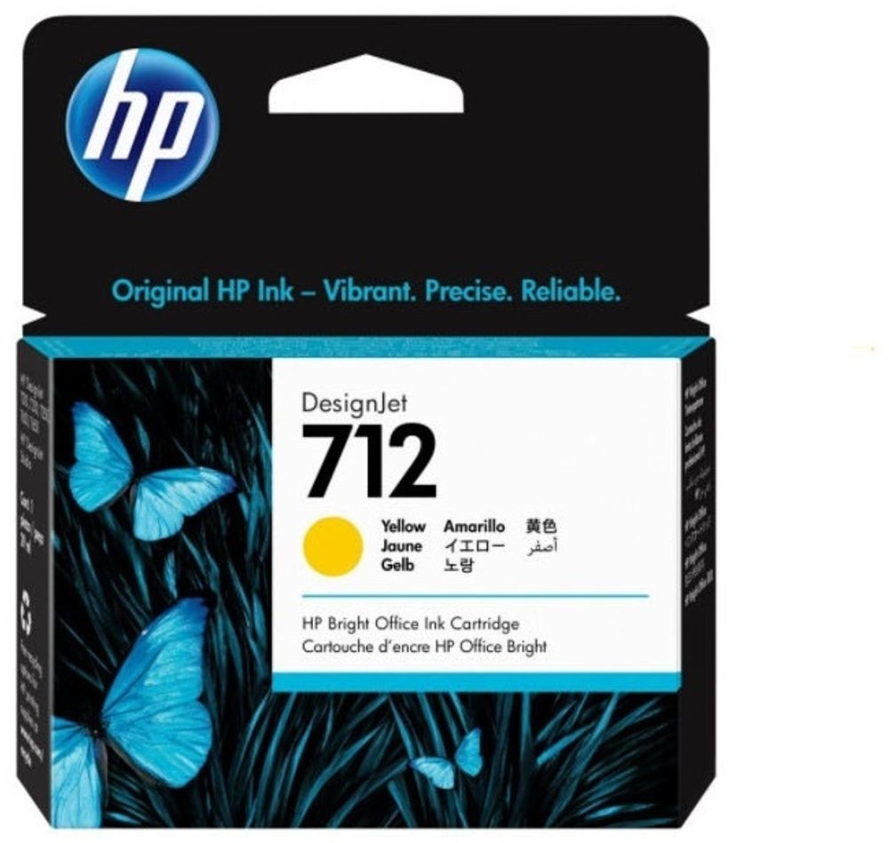 Картриджи HP 3ED69A желтый Картриджи HP 3ED69A желтый