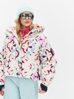 Куртка горнолыжная Apre ski Матрешка (Розовая)