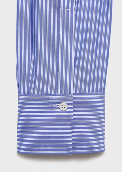 Рубашка прямого кроя из смеси хлопка и лиоцелла