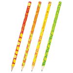 Карандаш чернографитный BRAUBERG "FRESH ZONE", 1 шт., HB, корпус ассорти, 181759