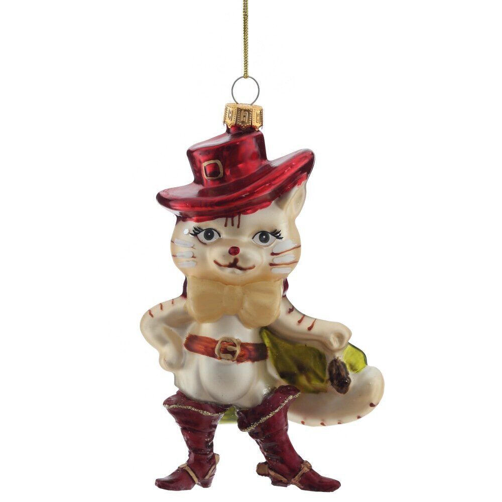 GAEM Украшение новогоднее "Кот в сапогах", L9 W5 H15 см