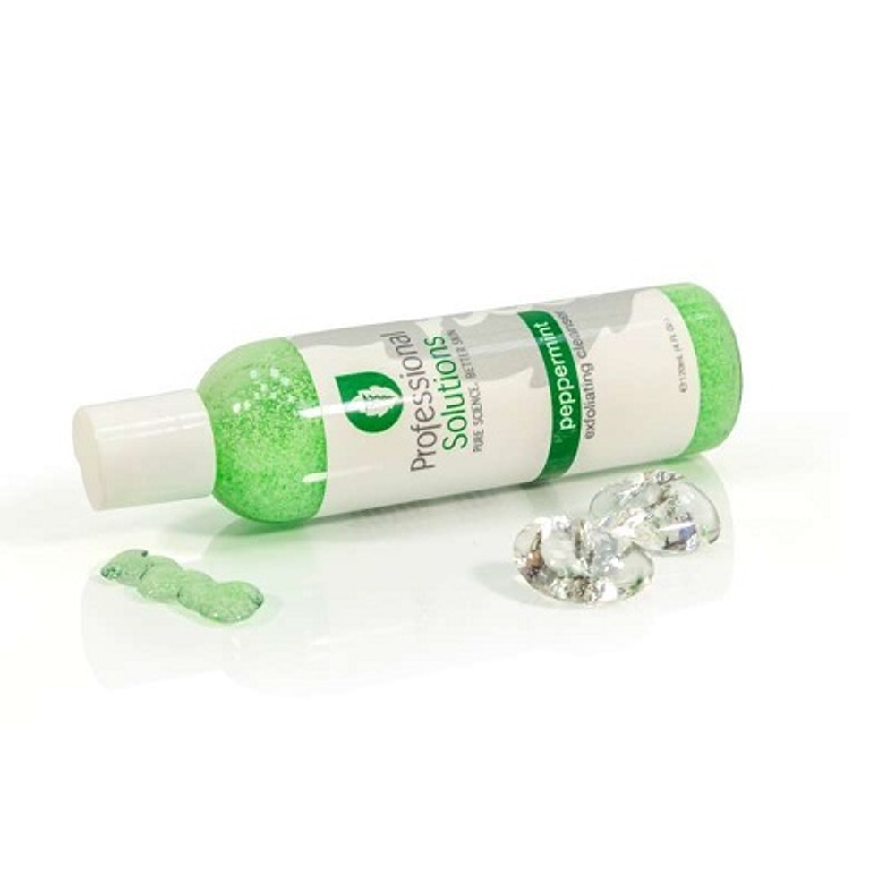 Скраб очищающий с содержанием перечной мяты Professional Solutions Peppermint Exfoliating Cleanser 120мл