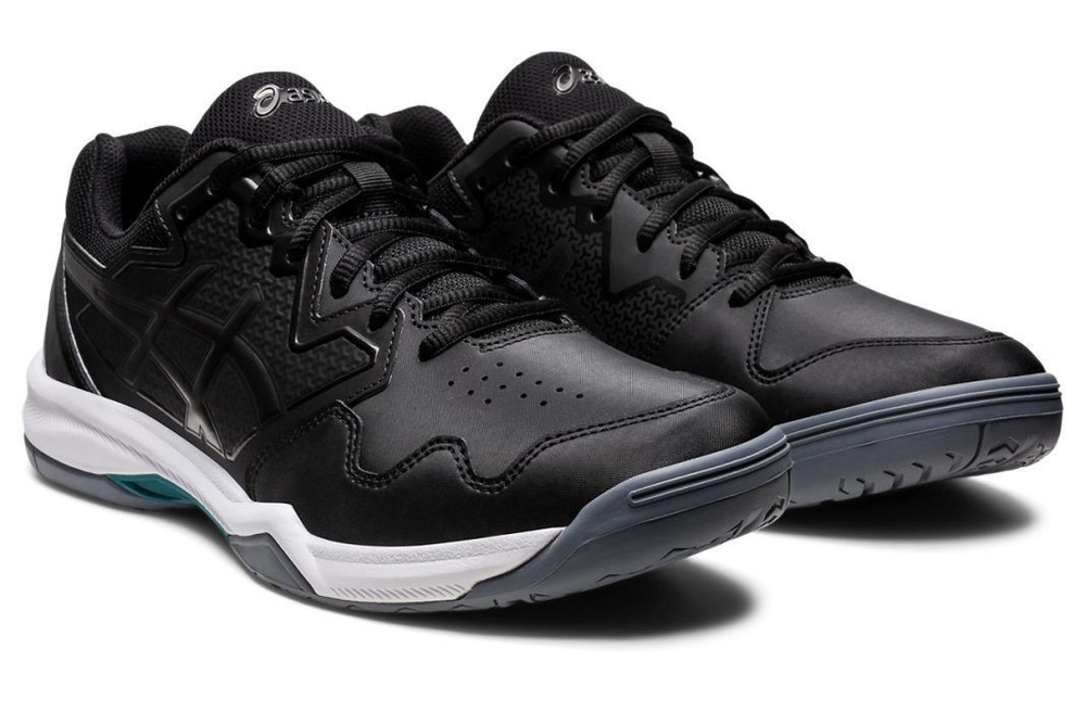 Мужские кроссовки теннисные Asics Gel-Dedicate 7 - черный, серый