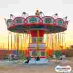Детская цепочная карусель «Летающий сад», 24 места 15×15×7 м