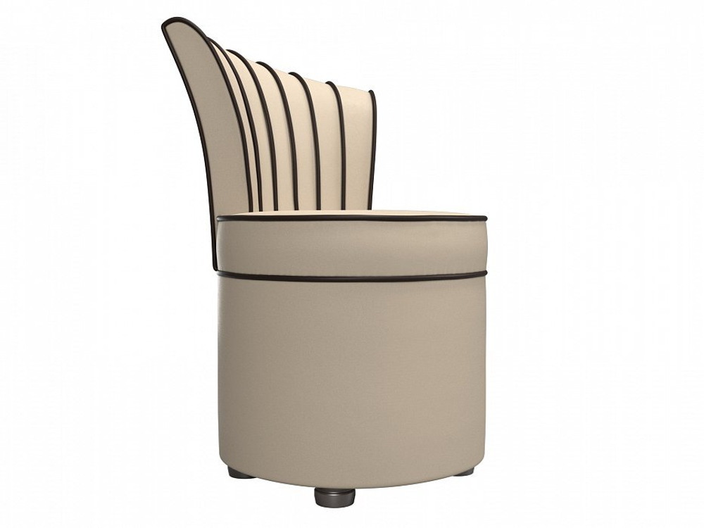 Пуф Ирис, Бежевый, Экокожа, 29292