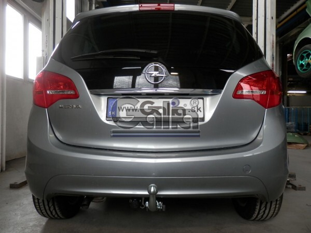 Фаркоп оцинкованный Galia O064C для Opel Meriva 2010-(паспорт и сертификат в комплекте)(без электрики)