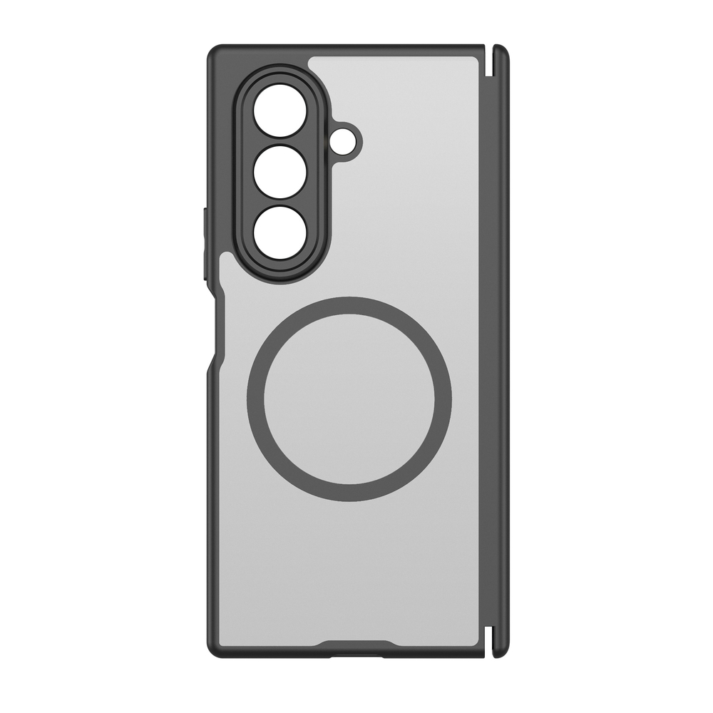 Усиленный чехол черного цвета с MagSafe для Samsung Z TriFold, серия Expn Series Magnetic от Dux Ducis