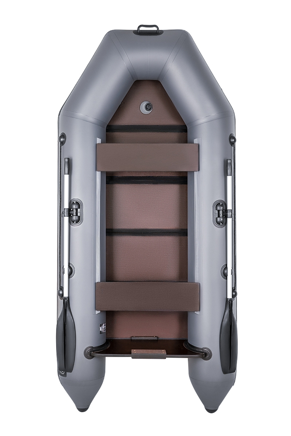 Аква-2800 СК слань+киль графит (лодка пвх под мотор)