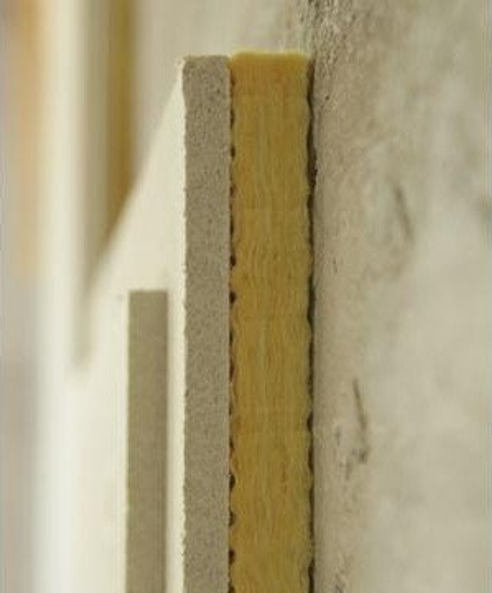 Сэндвич-панель звукоизоляционная ЗИПС-III-Ультра 1200х600х42 мм с комплектом крепежа