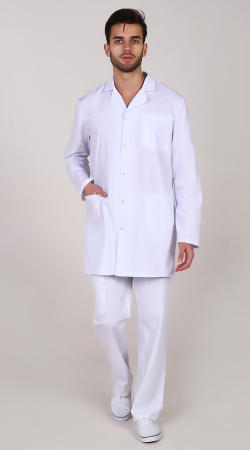 Халат медицинский Максим на кнопках
