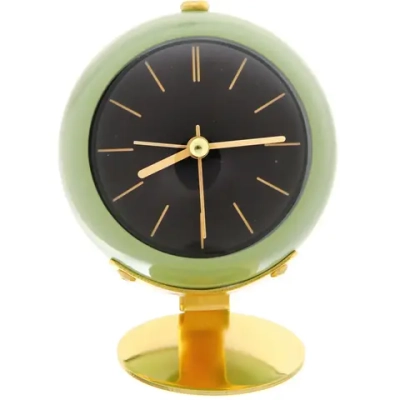 Будильник «ALICE» 8,5*5см оливковый