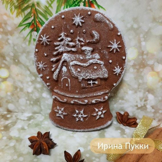 Пряничная форма Снежный шар