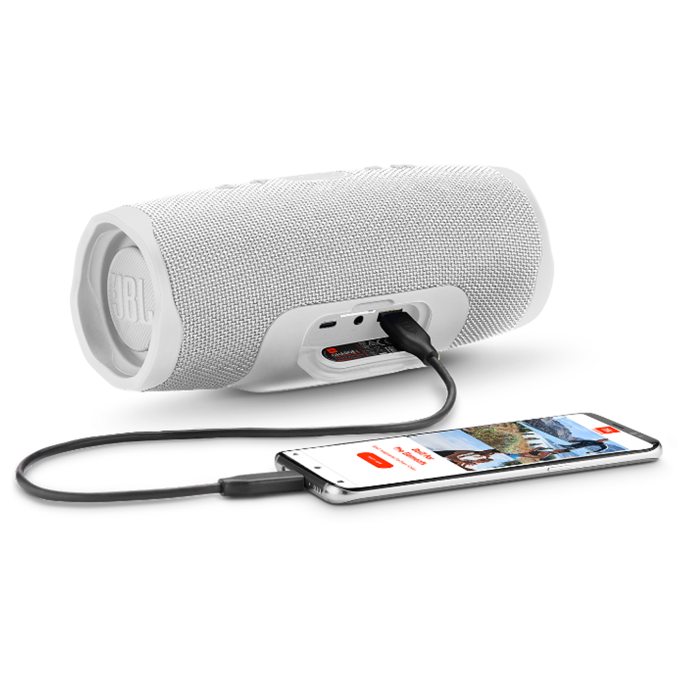 Портативная акустика JBL Charge 4 белый