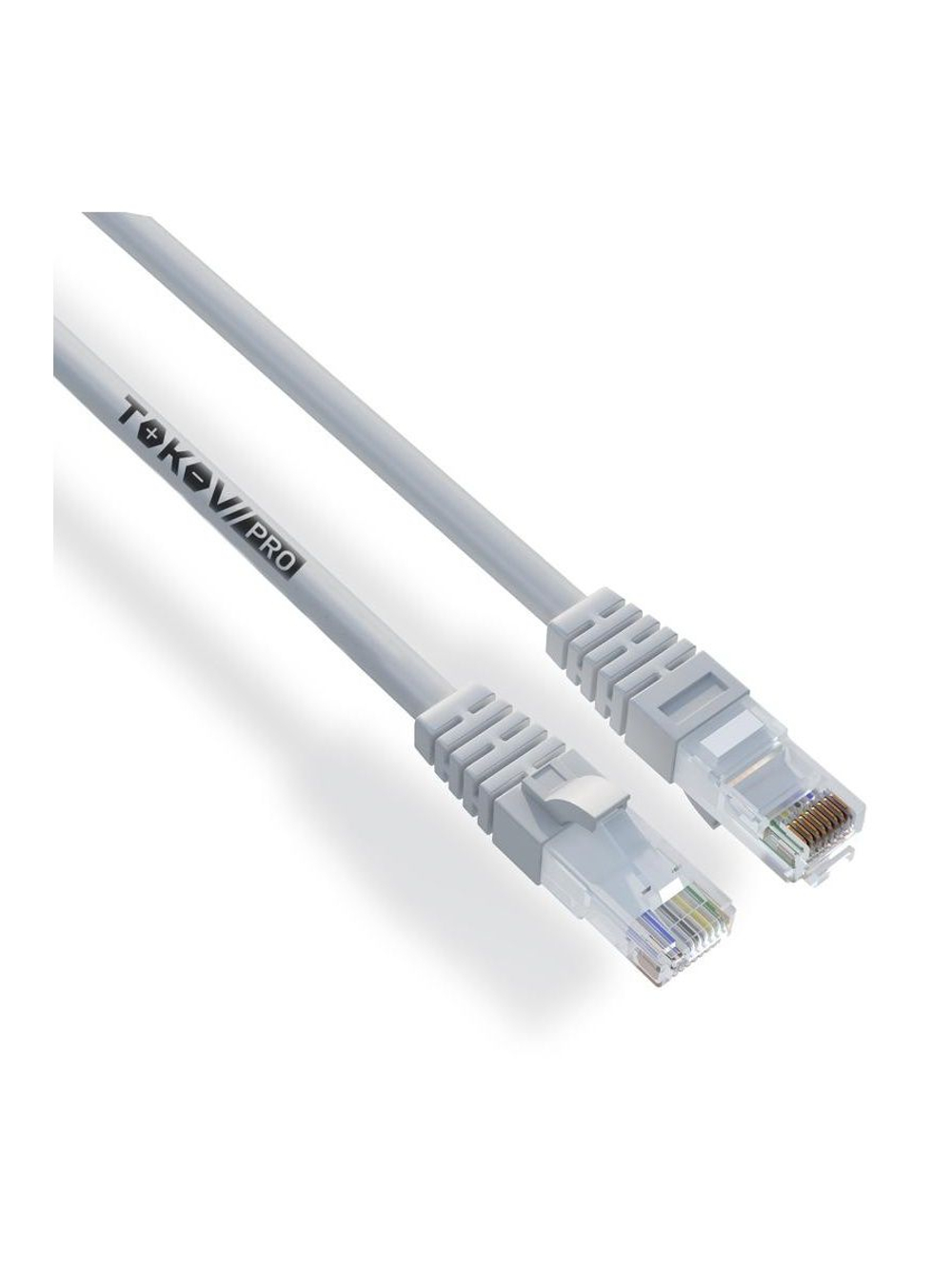 Патч-корд кат.5E U/UTP 24 AWG LSZH 0.3м PRO TOKOV ELECTRIC TKP-PC06-5EU-CULSZH-030M